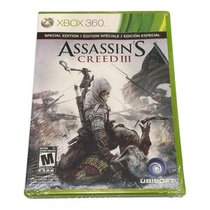 Assassin's Creed III Special Edition Xbox 360 Game Sealed Ubisoft M